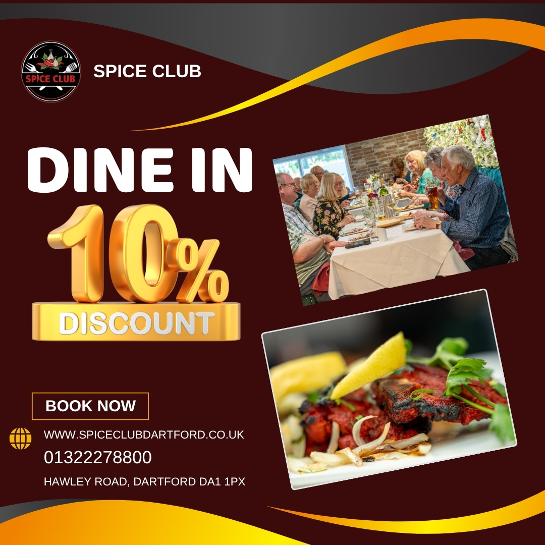 Spice Club Dartford welcome image