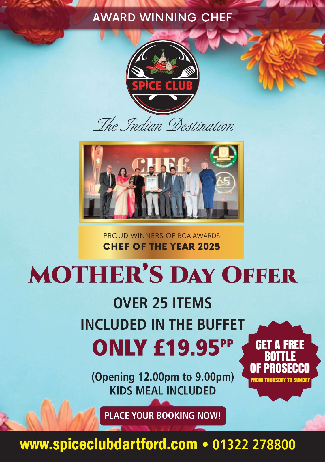 Spice Club Dartford welcome image